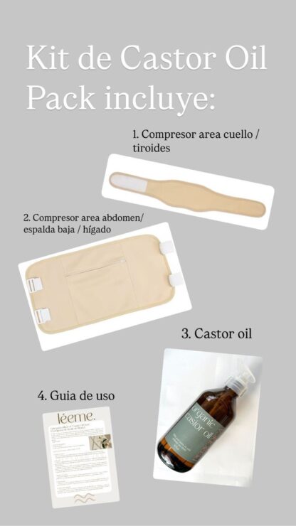 Castor oil pack